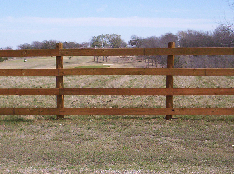 POST & RAIL FENCE Hill Country Fence & Power Gate Company