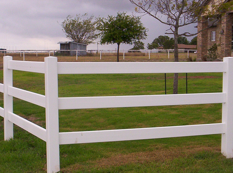 POST & RAIL FENCE Hill Country Fence & Power Gate Company