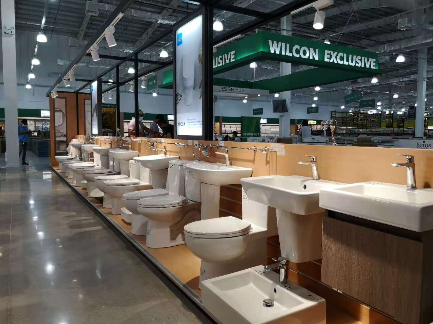 Shop HCG Bathroom Fixtures today in the Grand Opening of Wilcon Depot
