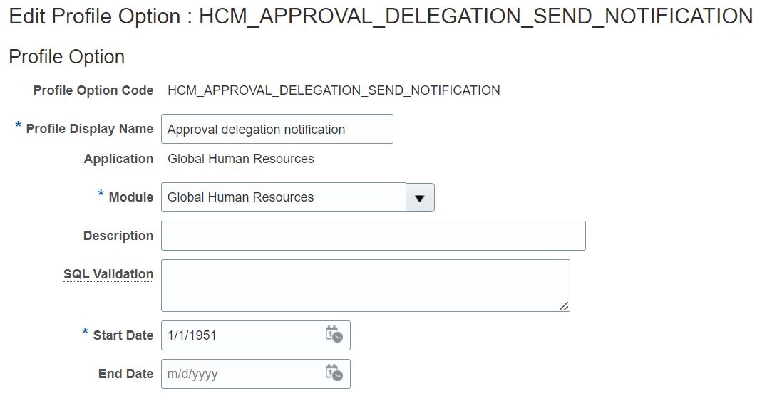 Delegate Approval Notifications