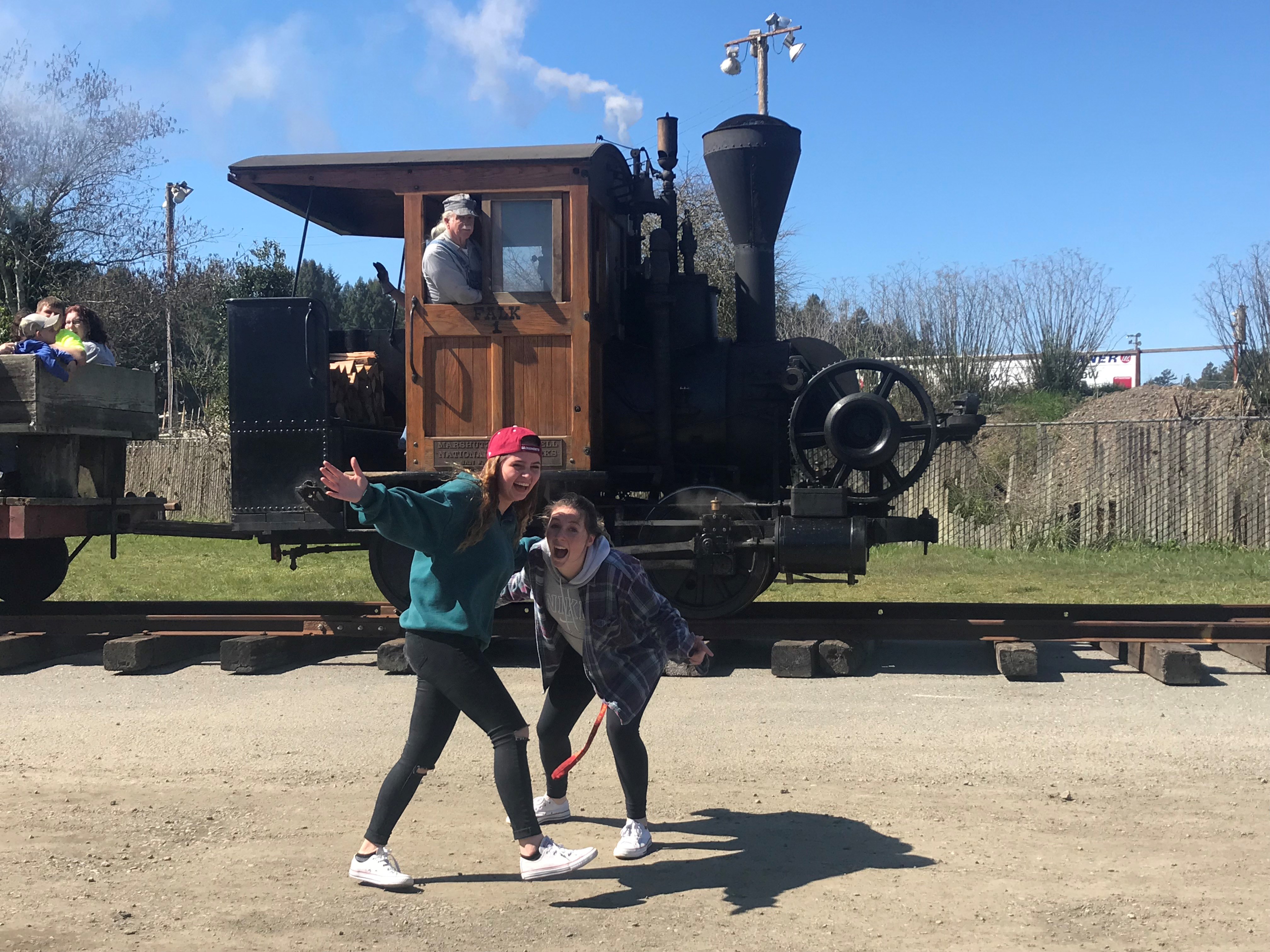 Alder Grove Charter Visits the Redwood Region Logging Conference