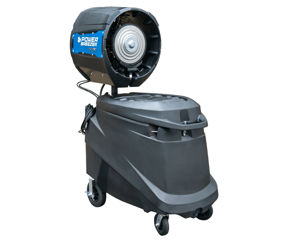 Misting Fans & Power Breezer Rental H&C Rents Nashville, TN