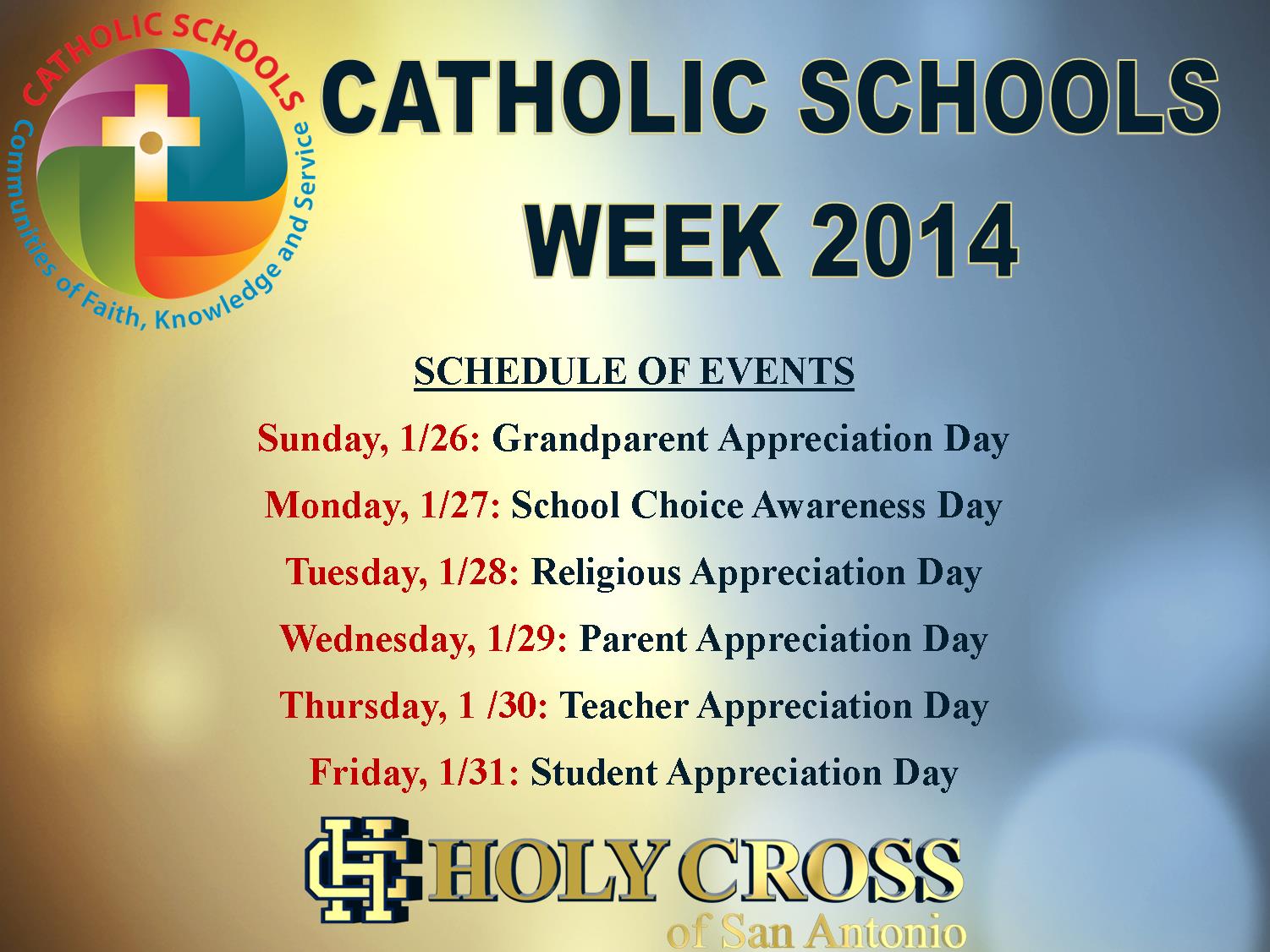 Catholic Schools Week 2014 Quotes. QuotesGram