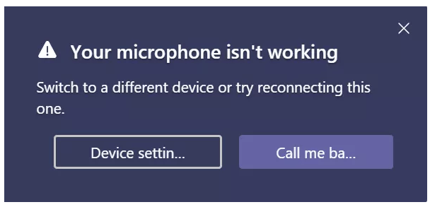 Microsoft Teams and the Microphone issue HCSMontreal