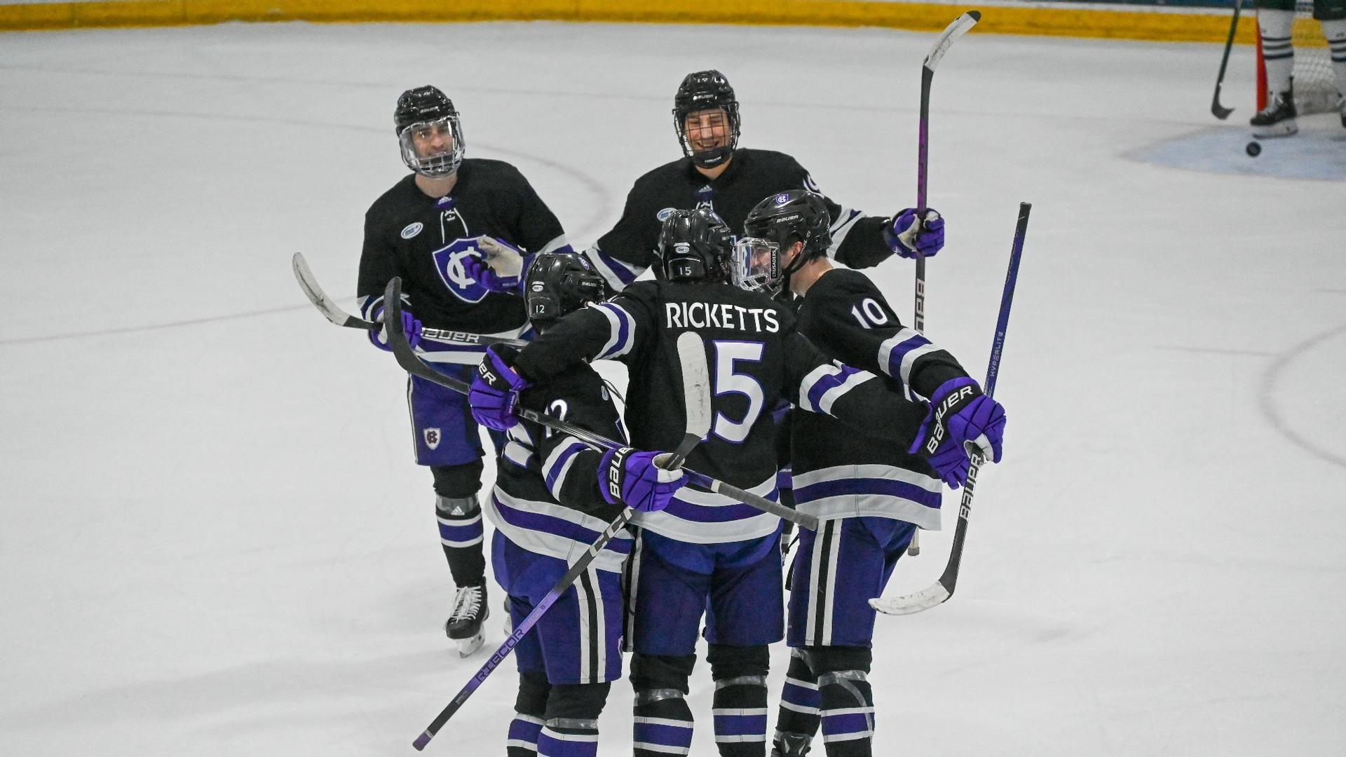 Holy Cross Hockey Gets Hot in January The Spire