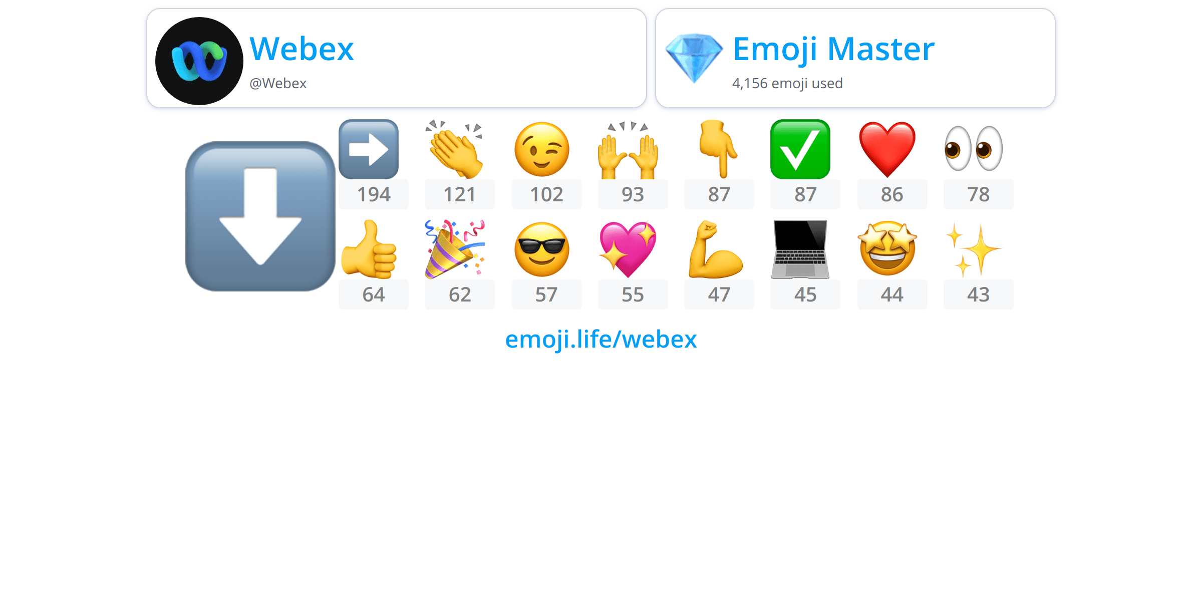 Webex Emoji.Life