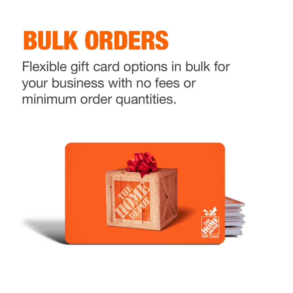 CARD OPTIONS Home Depot Corporate Gift Cards