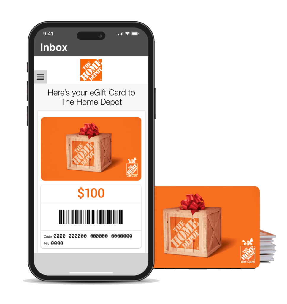 CARD OPTIONS Home Depot Corporate Gift Cards
