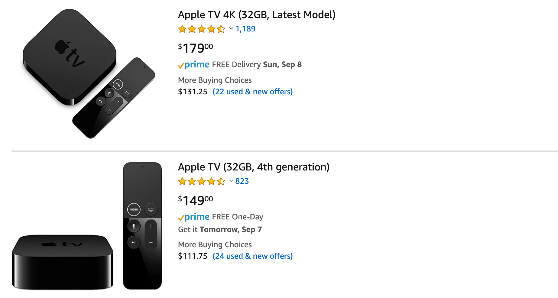 Apple TV 4k vs. Apple TV 4thGen Comparison HD Report