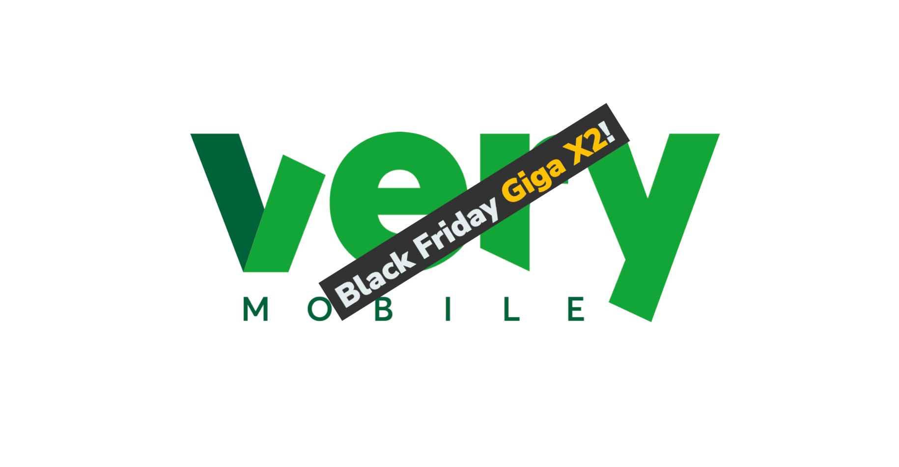 Very Mobile ci vede doppio per il Black Friday GIGA x2!