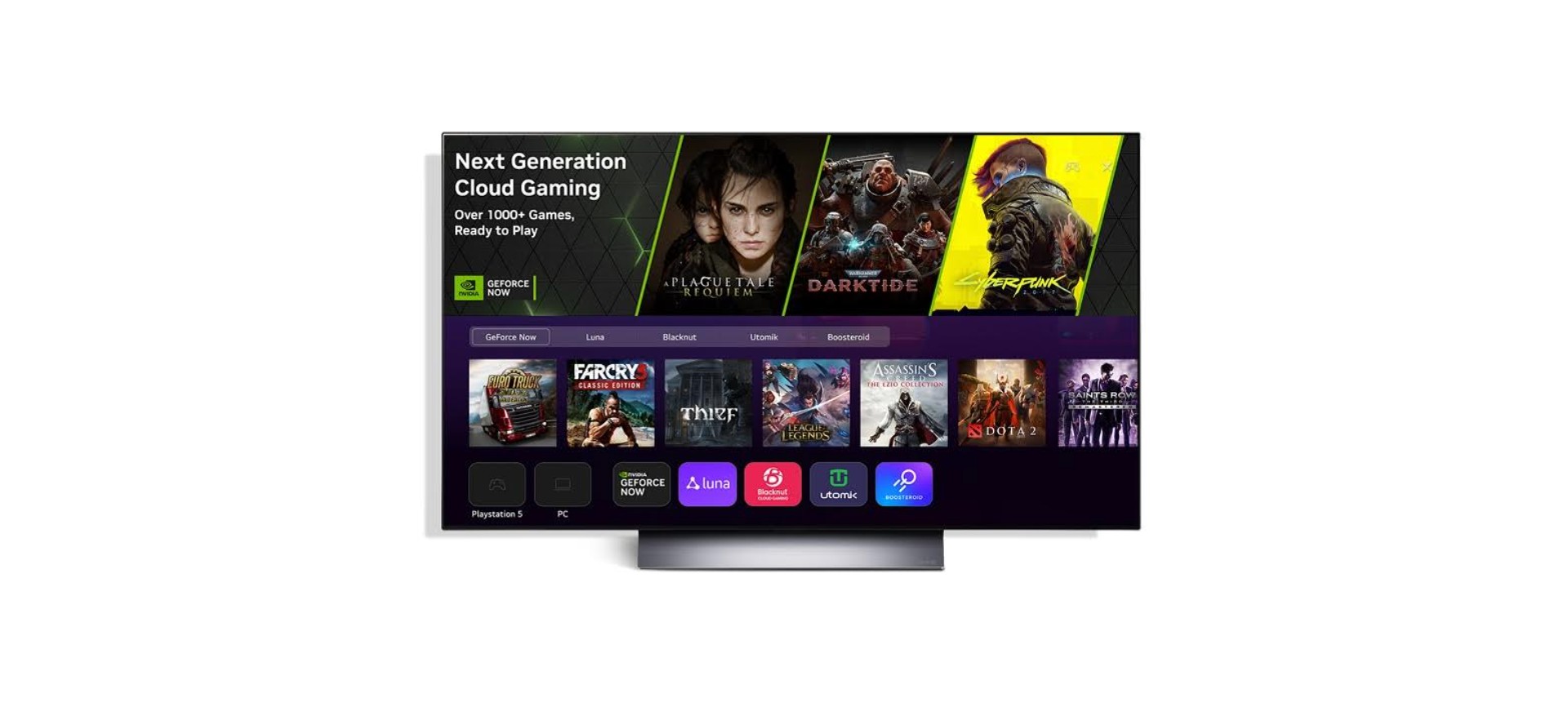 TV LG e cloud gaming al CES le novità di webOS e GeForce NOW in 4K