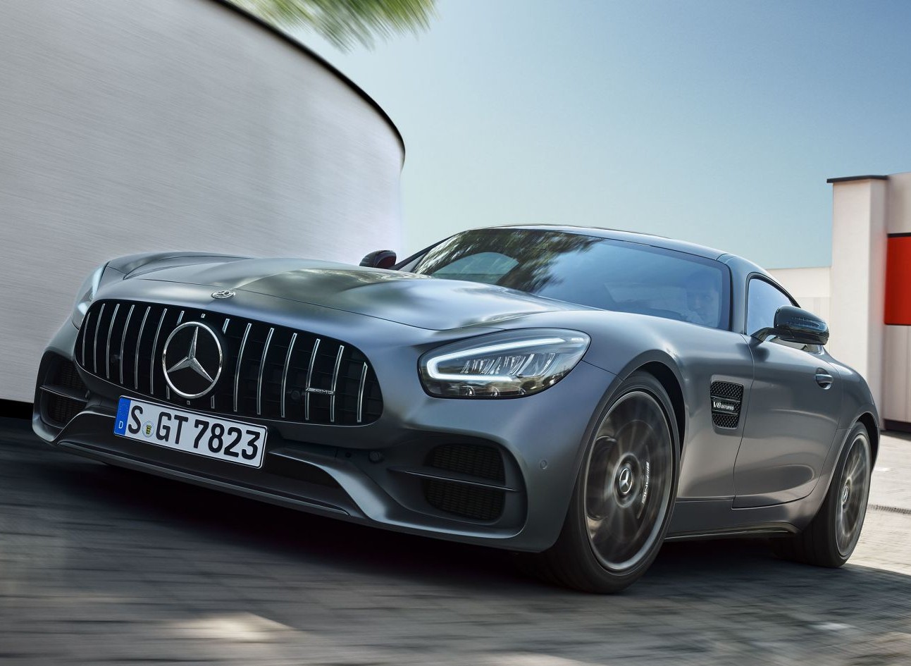 MercedesAMG GT Coupé, video spia dei test invernali della nuova