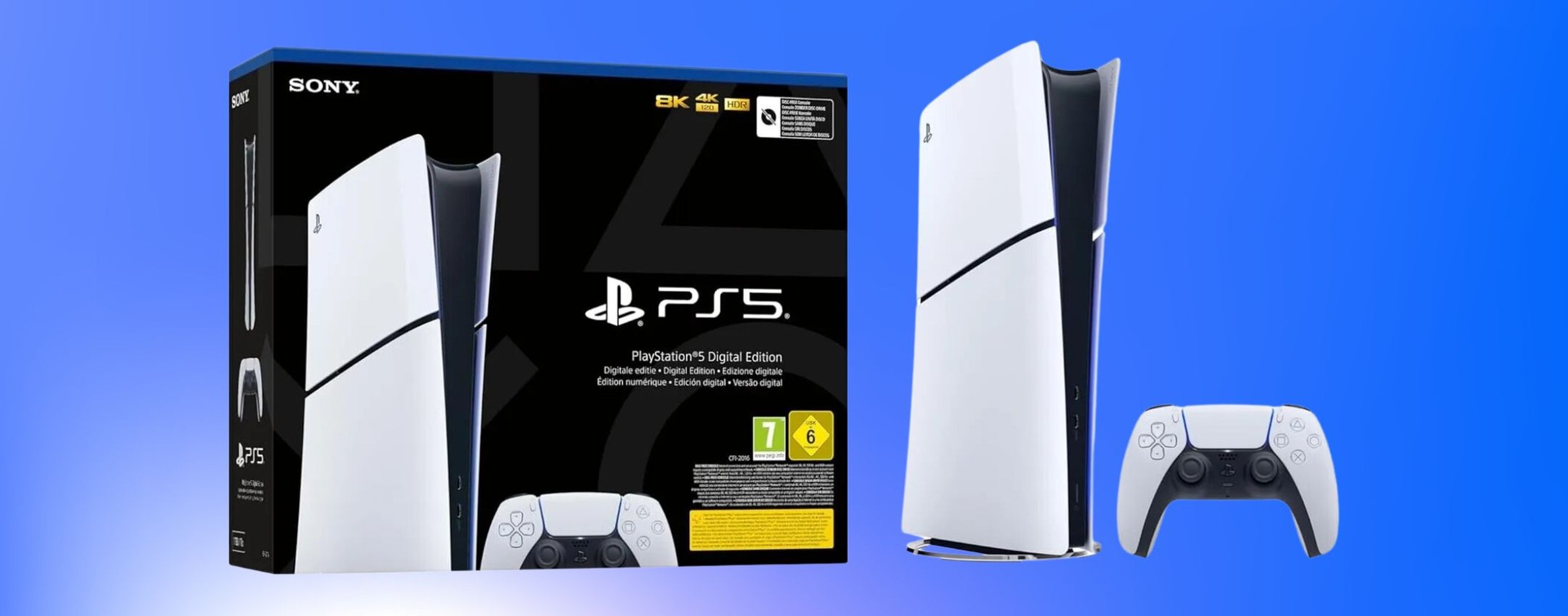 PS5 Slim Digital ad un prezzo clamoroso su eBay con il nuovo codice sconto