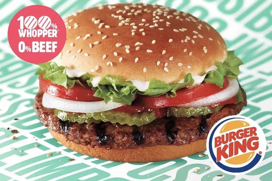 Burger King inizia a vendere i Whopper con carne vegetale "impossibile"