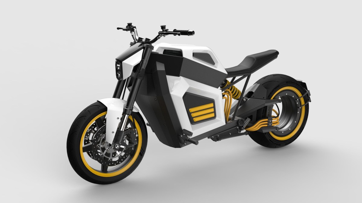 RMK E2 è quasi realtà la moto fullelectric senza mozzo posteriore