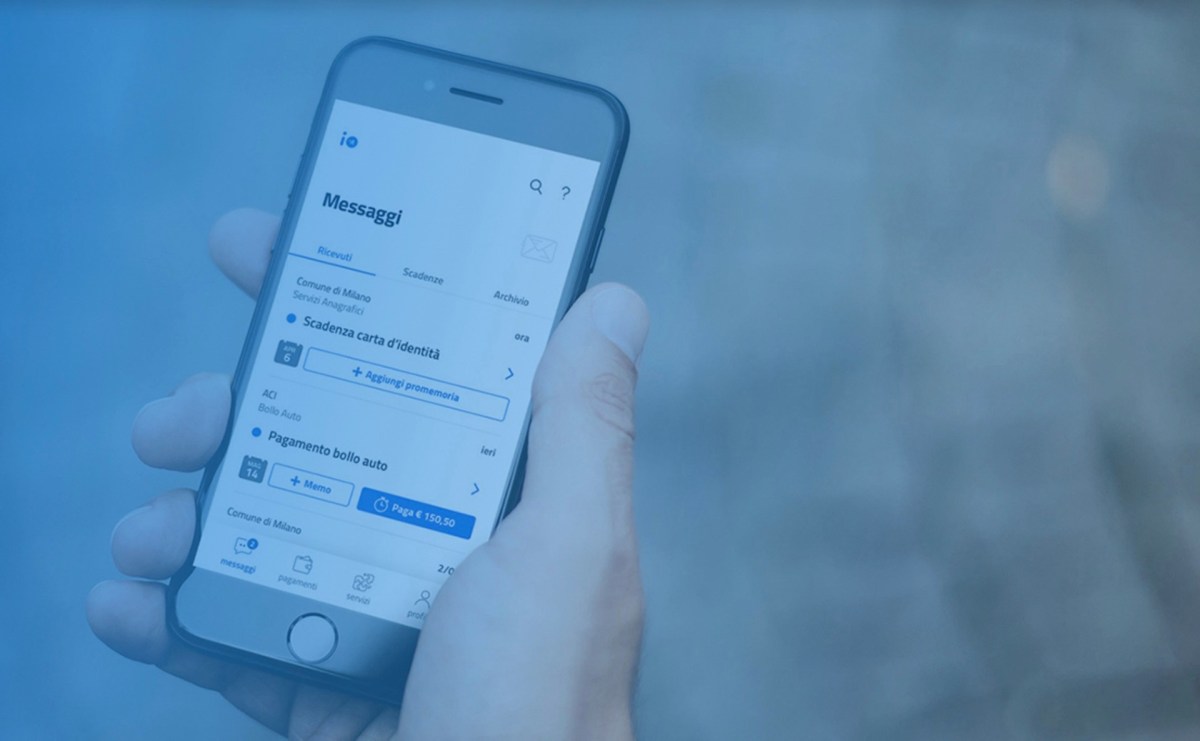 IO, come funziona l'app per gestire i servizi della