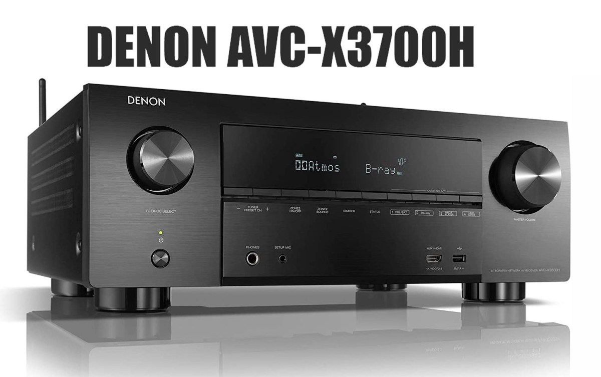 Denon AVCX3700H ecco il nuovo amplificatore a 9.2 canali con HDMI 2.1