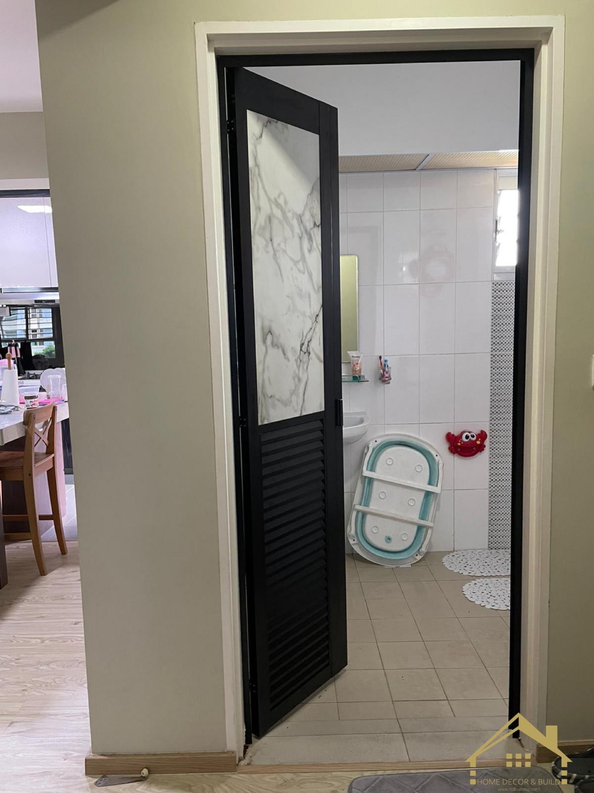 Louver Slide & Swing Door