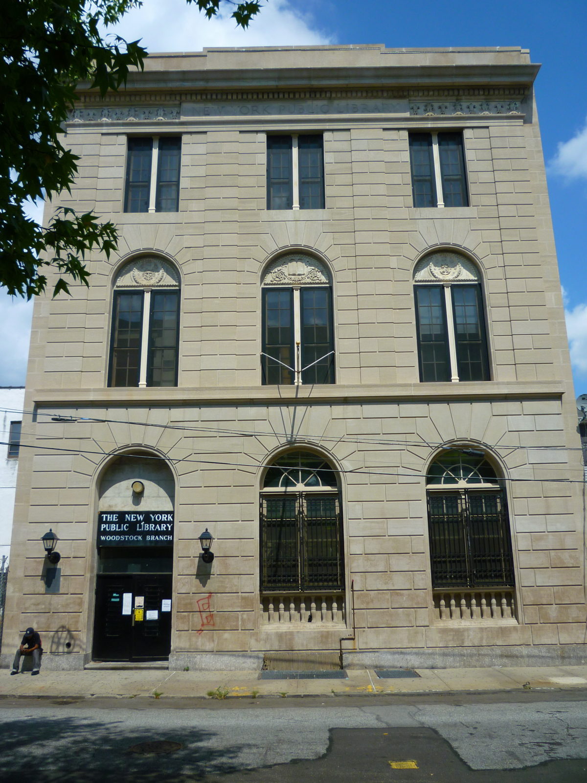 Bronx Carnegie Library Woodstock Branch HDC