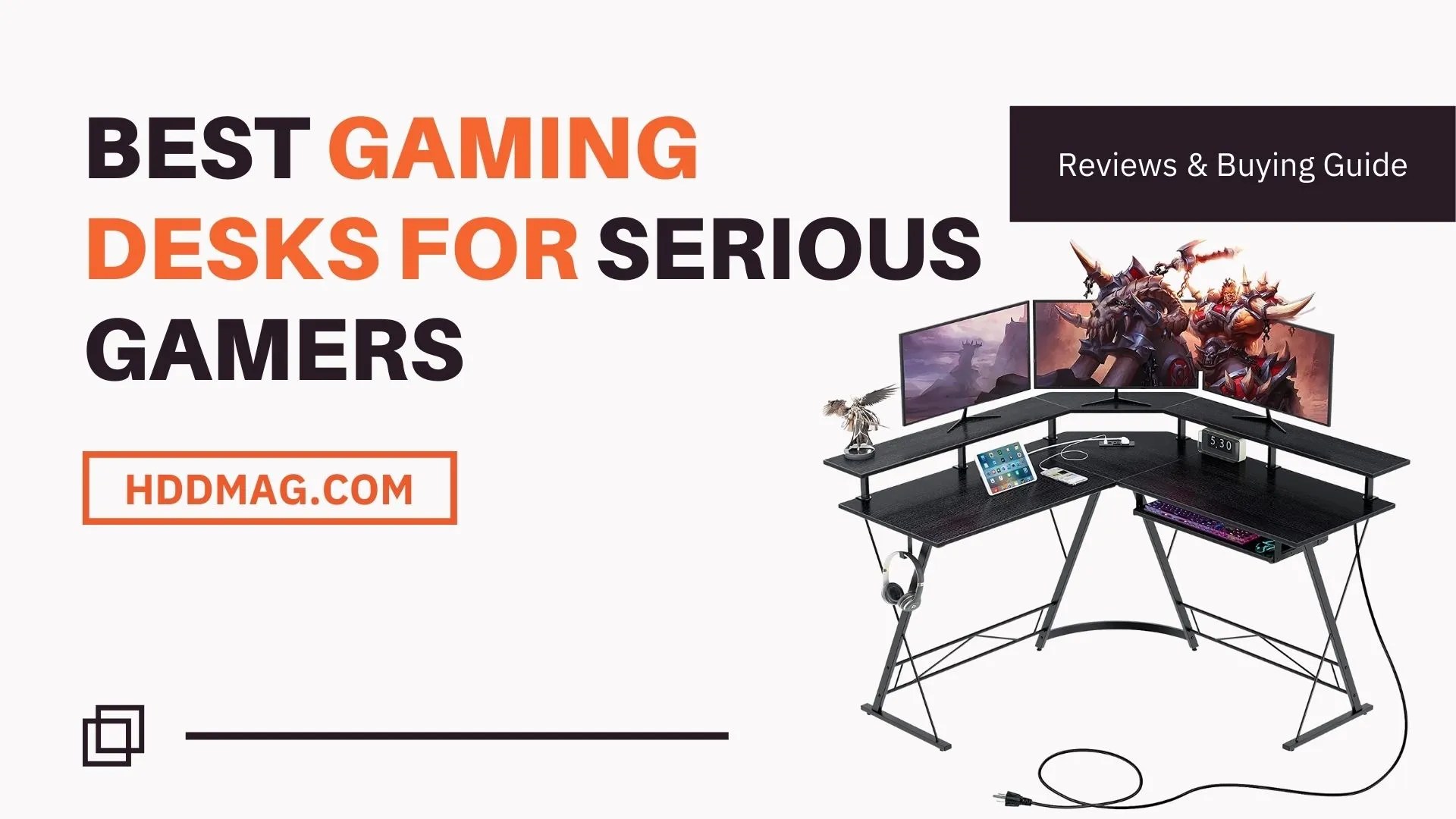 Best Gaming Desks for Serious Gamers 2024 « HDDMag