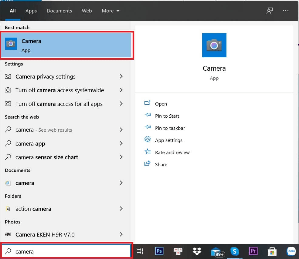 Cách mở camera trên máy tính Win 7 siêu nhanh