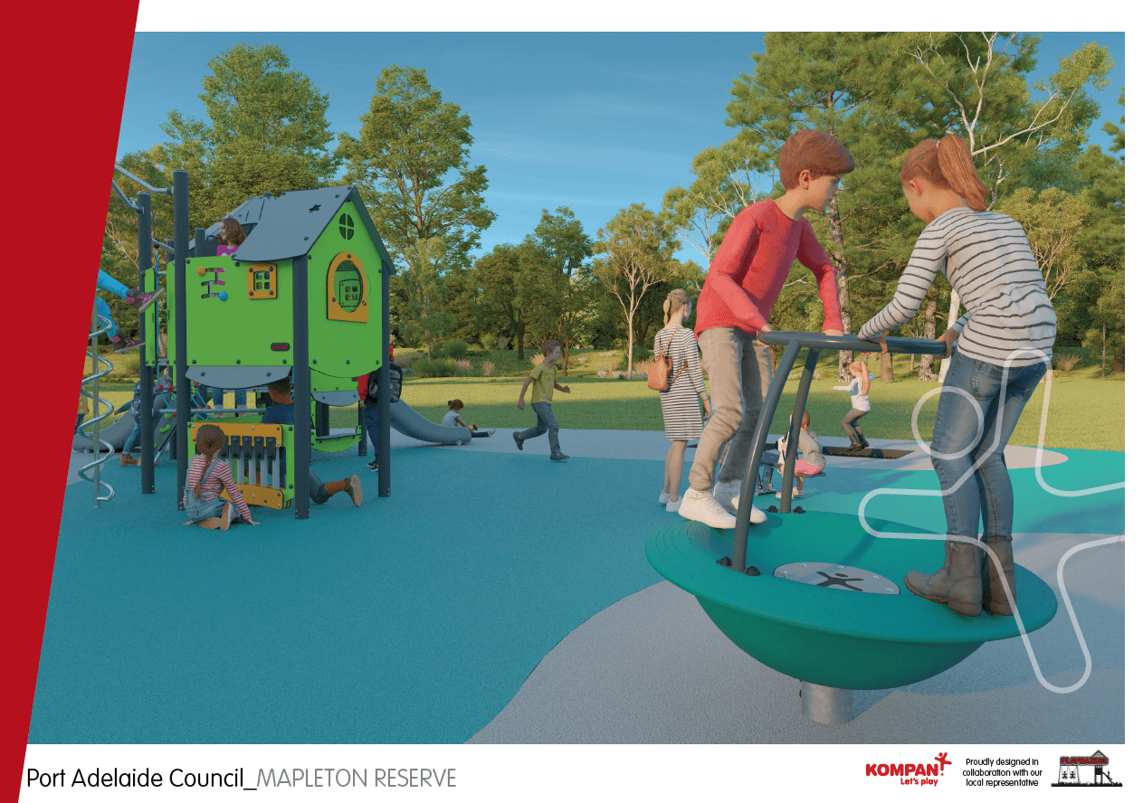 Mapleton Reserve Playground Project Play Participate PAE