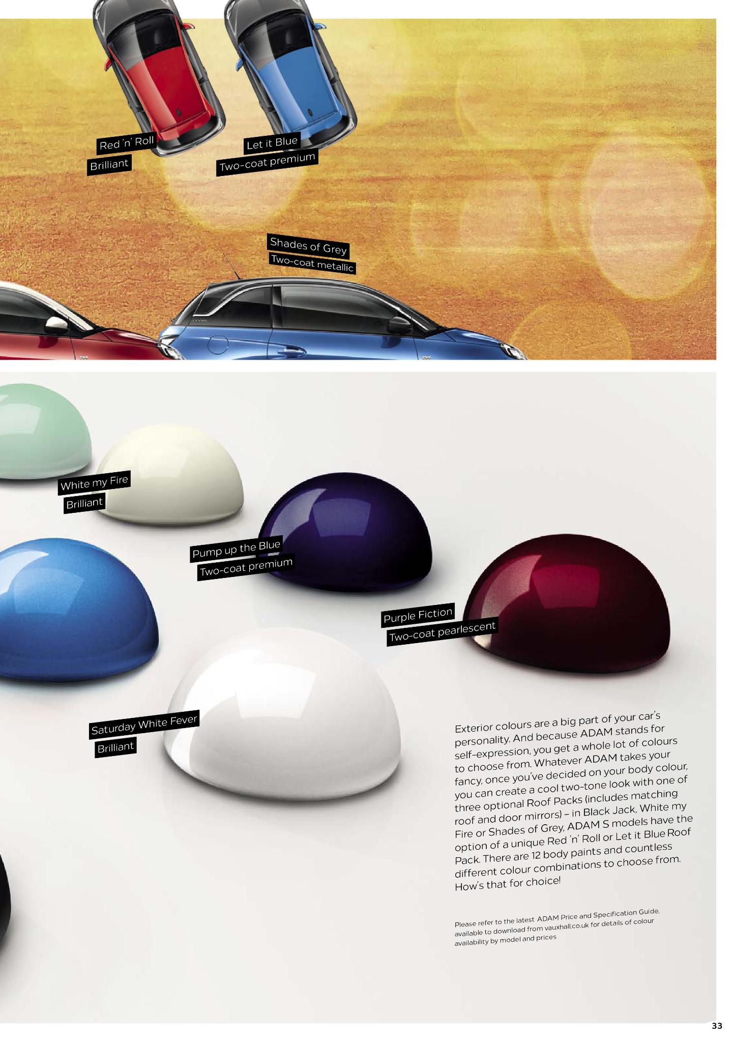 Vauxhall Paint Codes & Color Charts