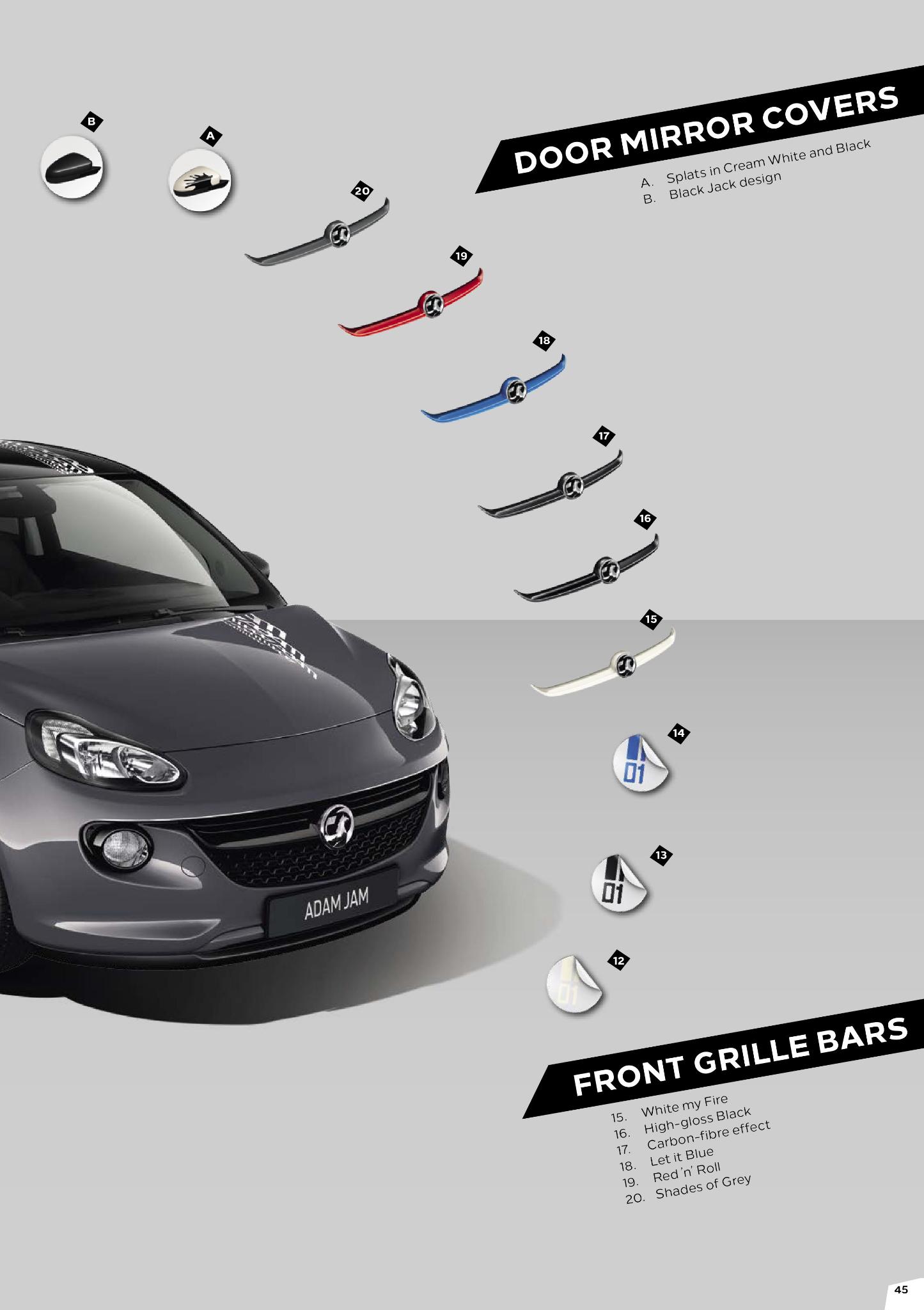 Vauxhall Paint Codes & Color Charts
