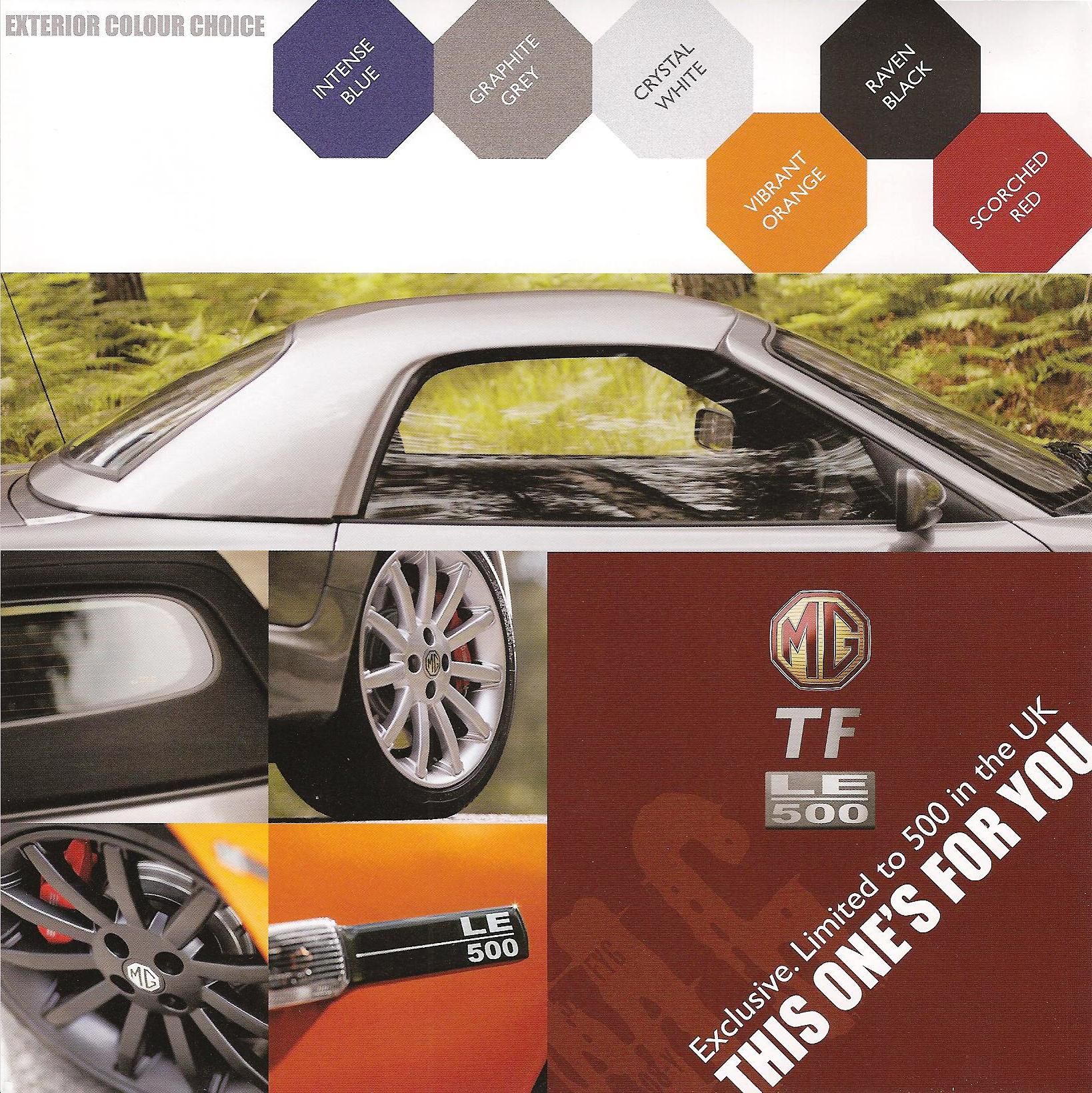 MG Rover Paint Codes & Color Charts