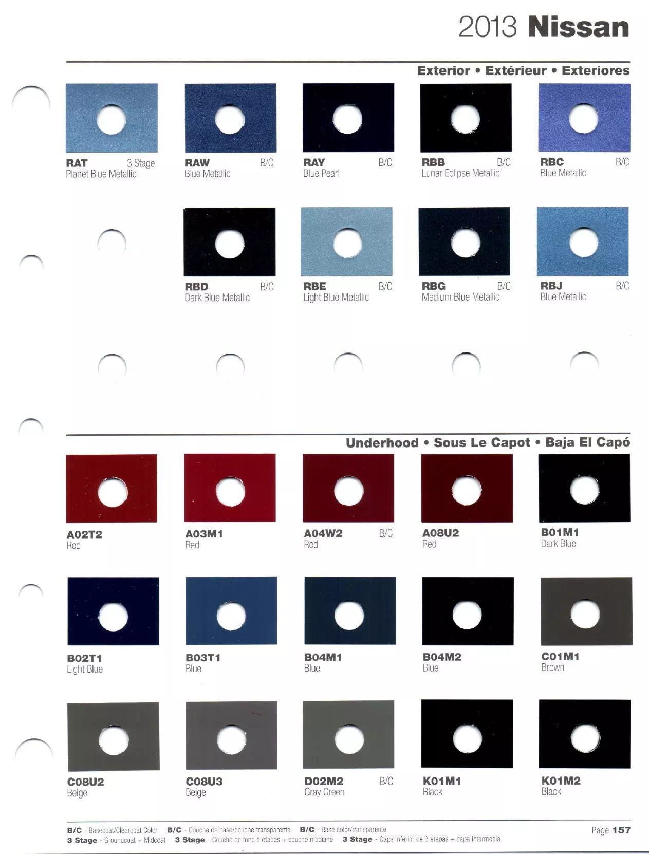Nissan Paint Code History Paint Codes & Color Charts