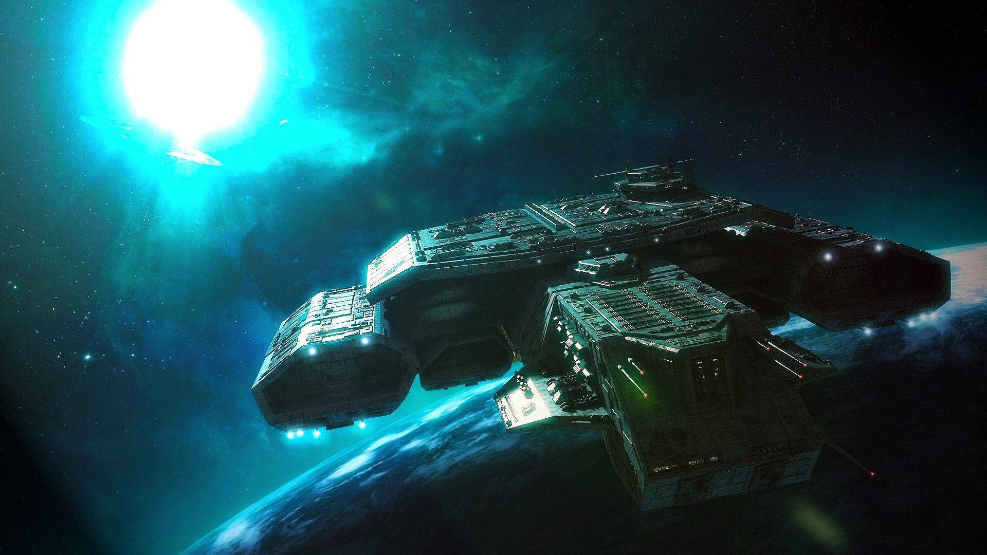 Stargate, Daedalus class, Space HD Wallpapers / Desktop and Mobile