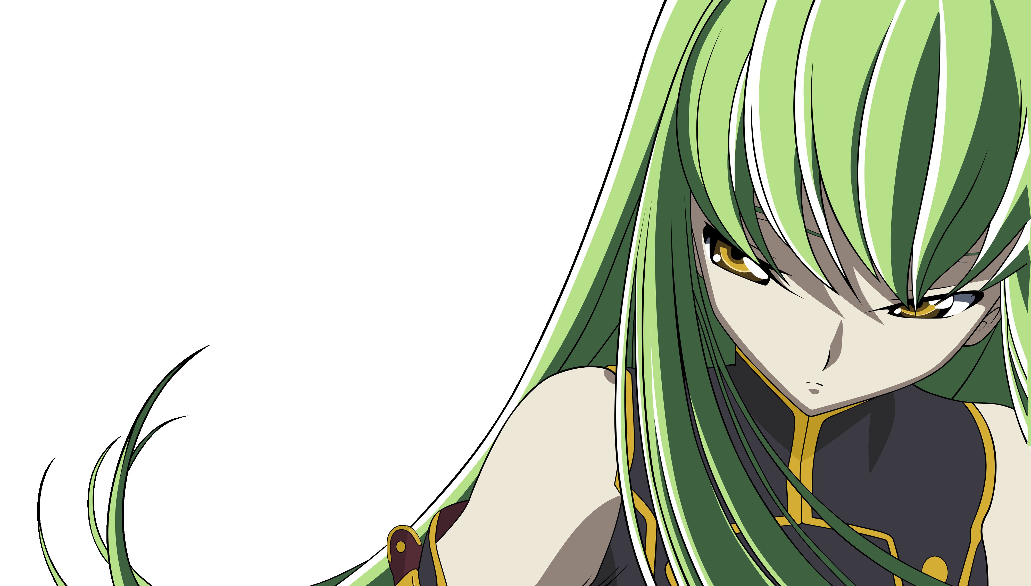 Code Geass, C.C., Simple background HD Wallpapers