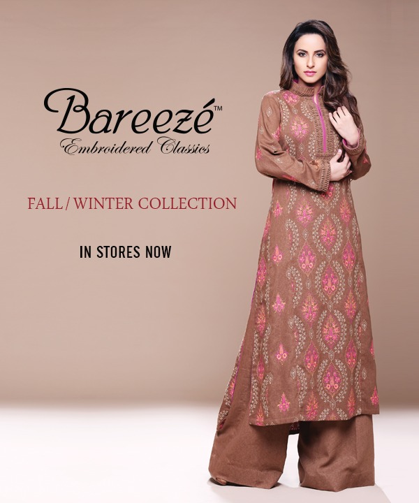Bareeze New Winter Collection 201718 with Price
