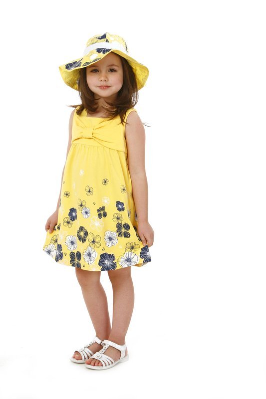 Kids Frocks Design 2021 Long Cotton for Summer Party Wear in Pakistan