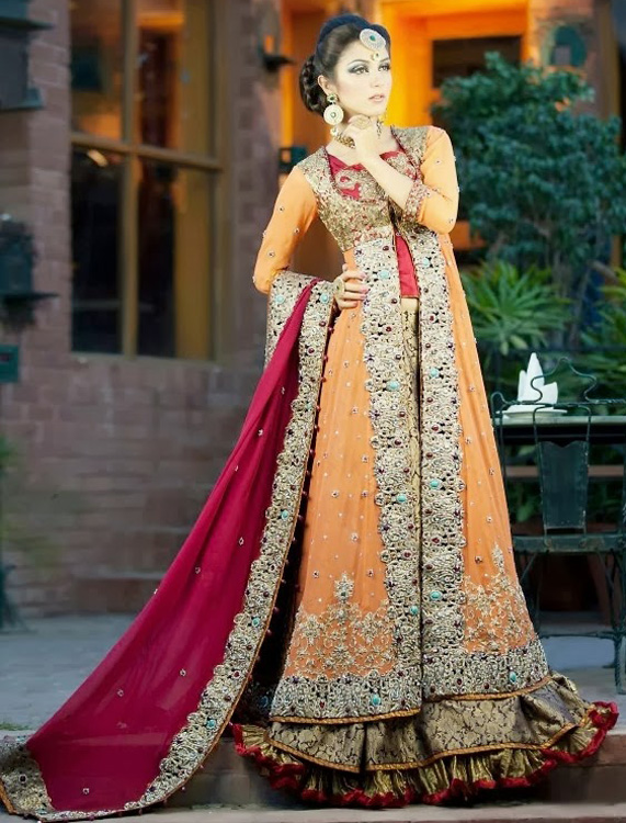 Shadi Dresses 2018 for Pakistani Girls Pictures