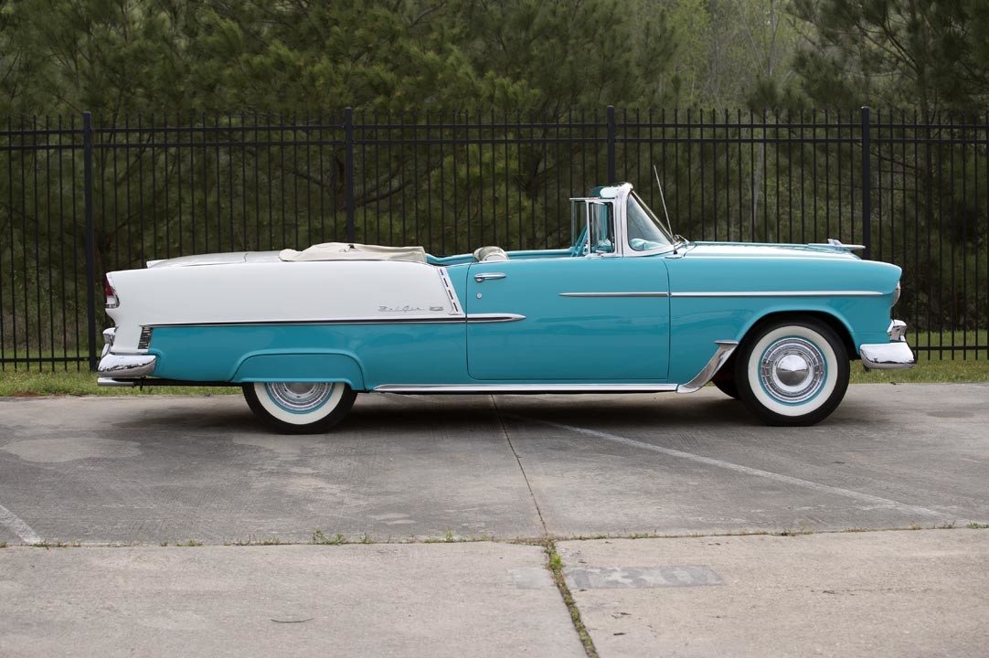 1955 Chevrolet Bel Air Convertible Heacock Classic