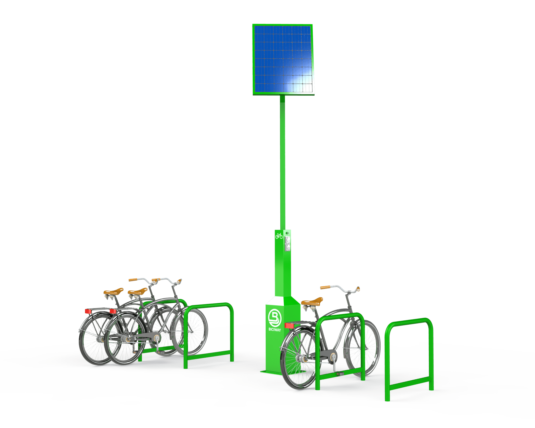 EBike Solar Charging Station Headwind