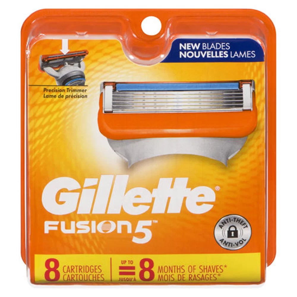 Gillette Fusion 8 Cartridges Head2Toes Beauty Store UAE