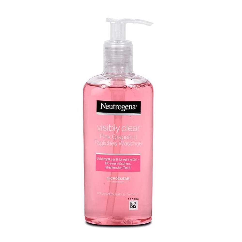Neutrogena Cleansing Gel 200ml Visibly Clear Pink Grapefruit
