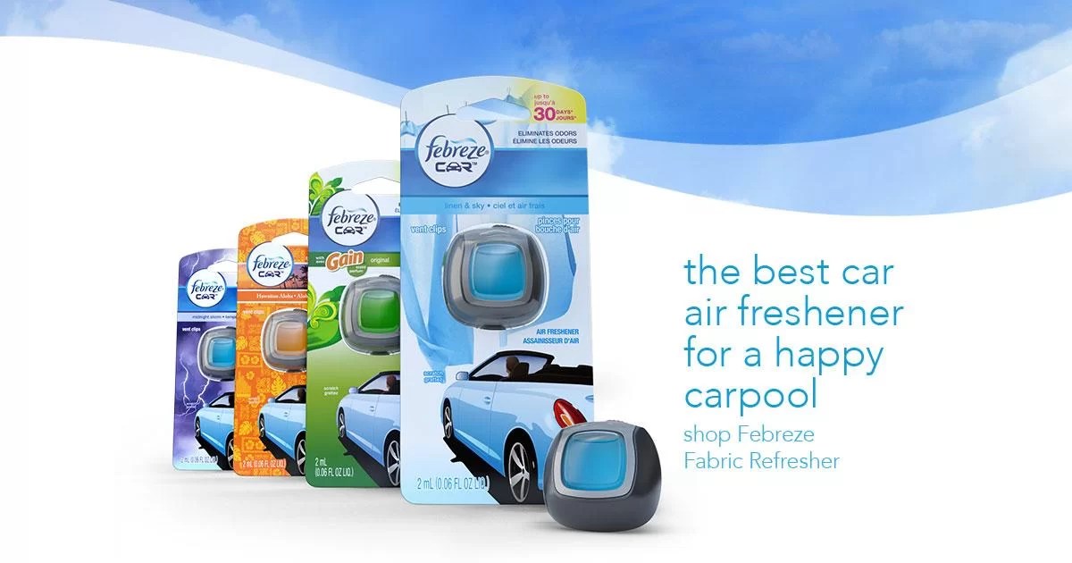 Febreze Air Freshener 2ml Car Midnight Storm Head2Toes Beauty Store UAE