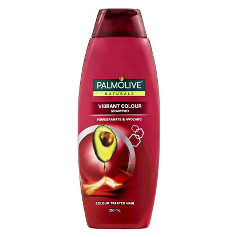 Palmolive Shampoo 350ml Vibrant Colour Pomegranate and Avocado Head2Toes Beauty Store UAE