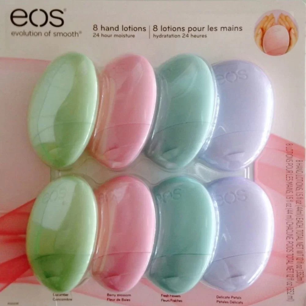 Eos Hand Lotion 352ml Evolution Of Smooth 8pcs Set Head2Toes Beauty