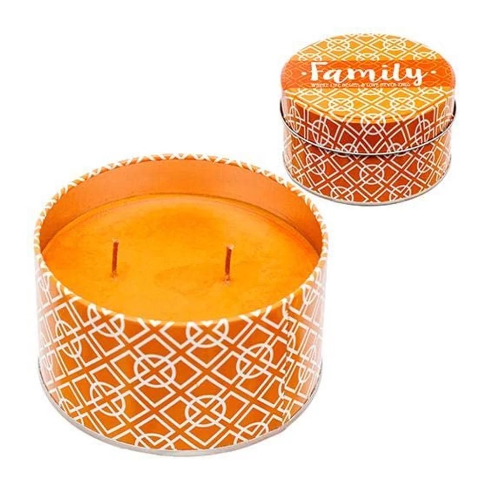 Family Candle 255g Air Freshener Candle Orange Head2Toes Beauty Store UAE