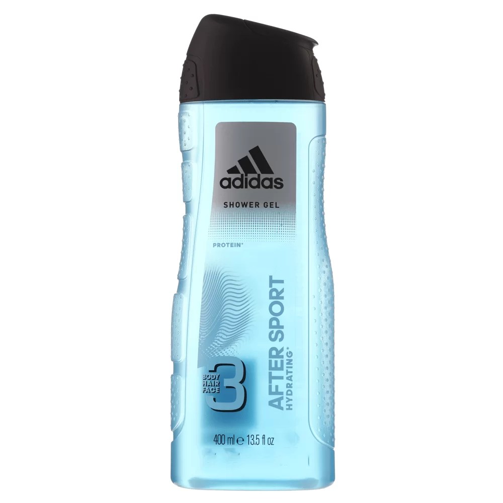 Adidas Shower Gel 400ml After Sport 3in1 Body and Hair and Face