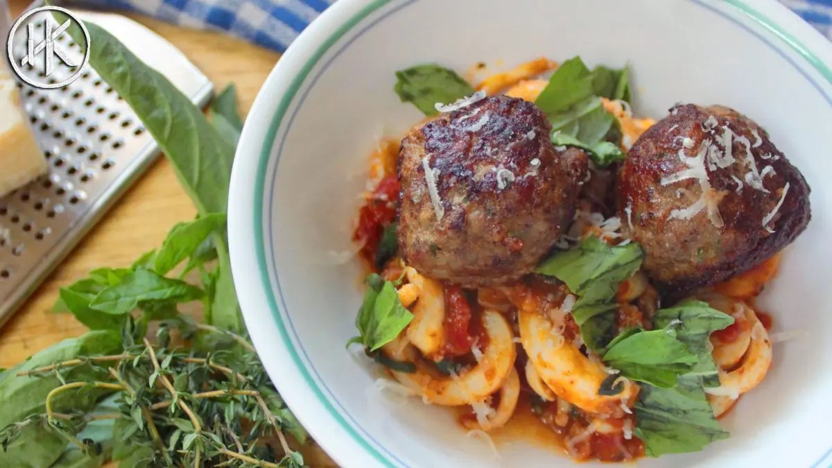 Keto Spaghetti and Meatballs Headbanger's Kitchen