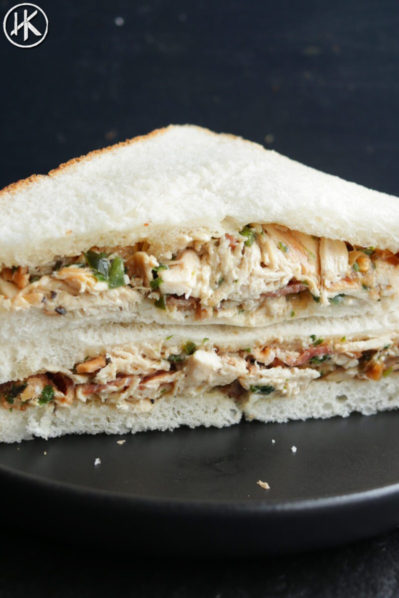 Chicken and Bacon Sandwich Headbanger's Kitchen