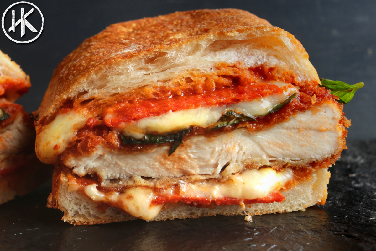 Chicken Parm Sandwich Headbanger's Kitchen