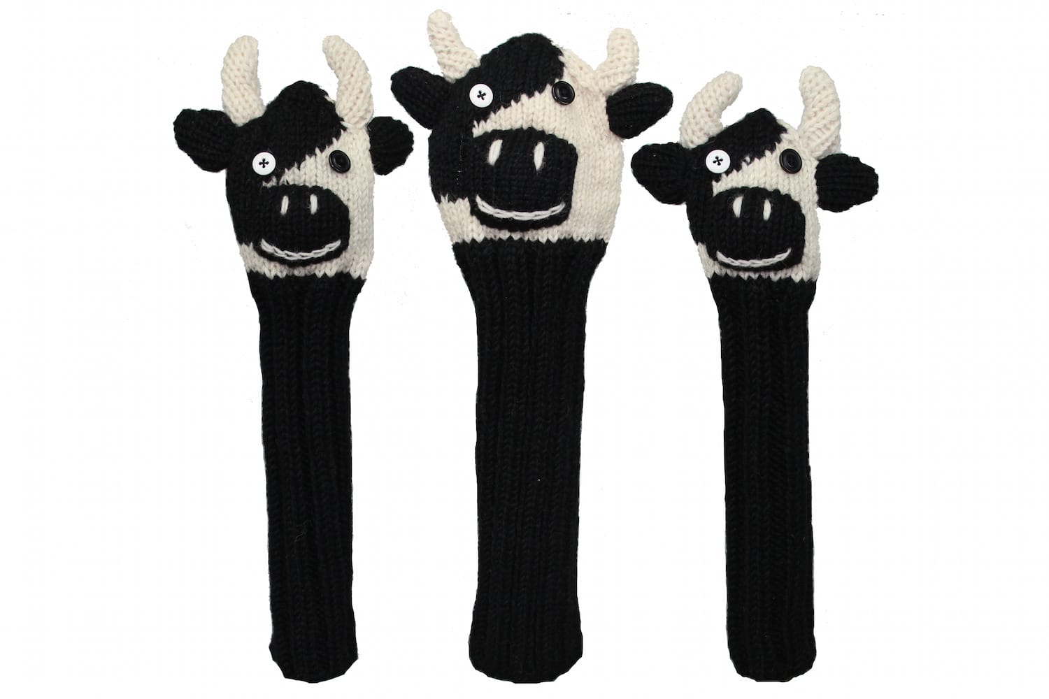 Animal Knit Golf Headcover Set