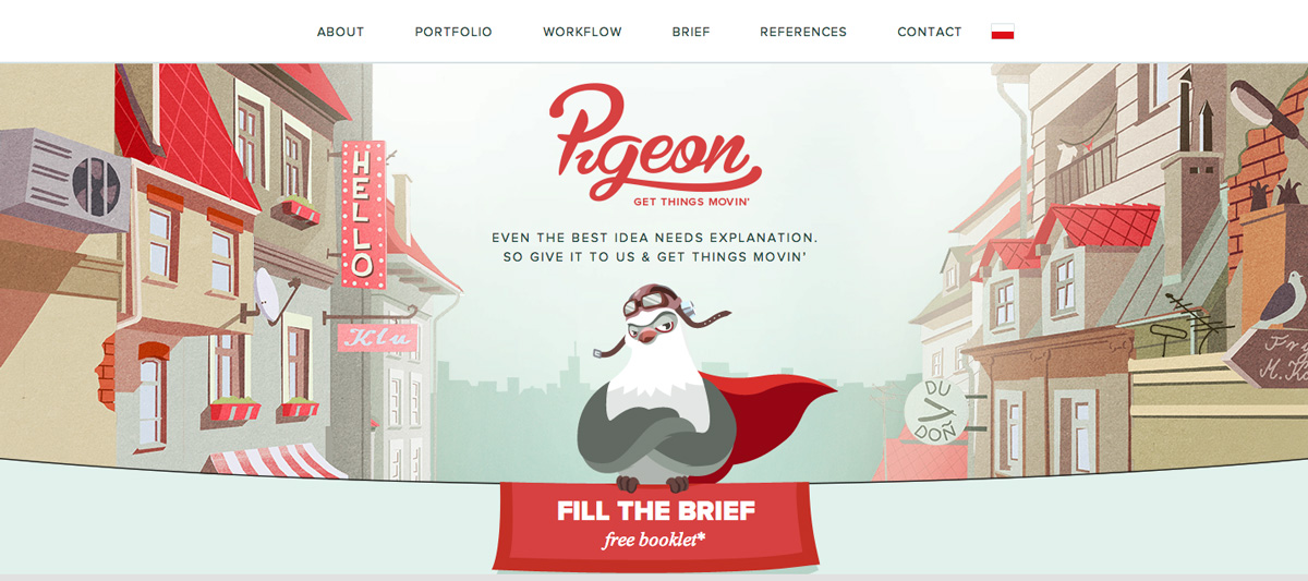 Studio Pigeon HeaderLove