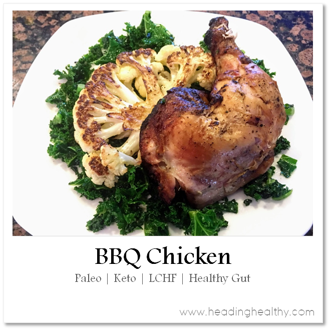 BBQ Chicken Heading Healthy